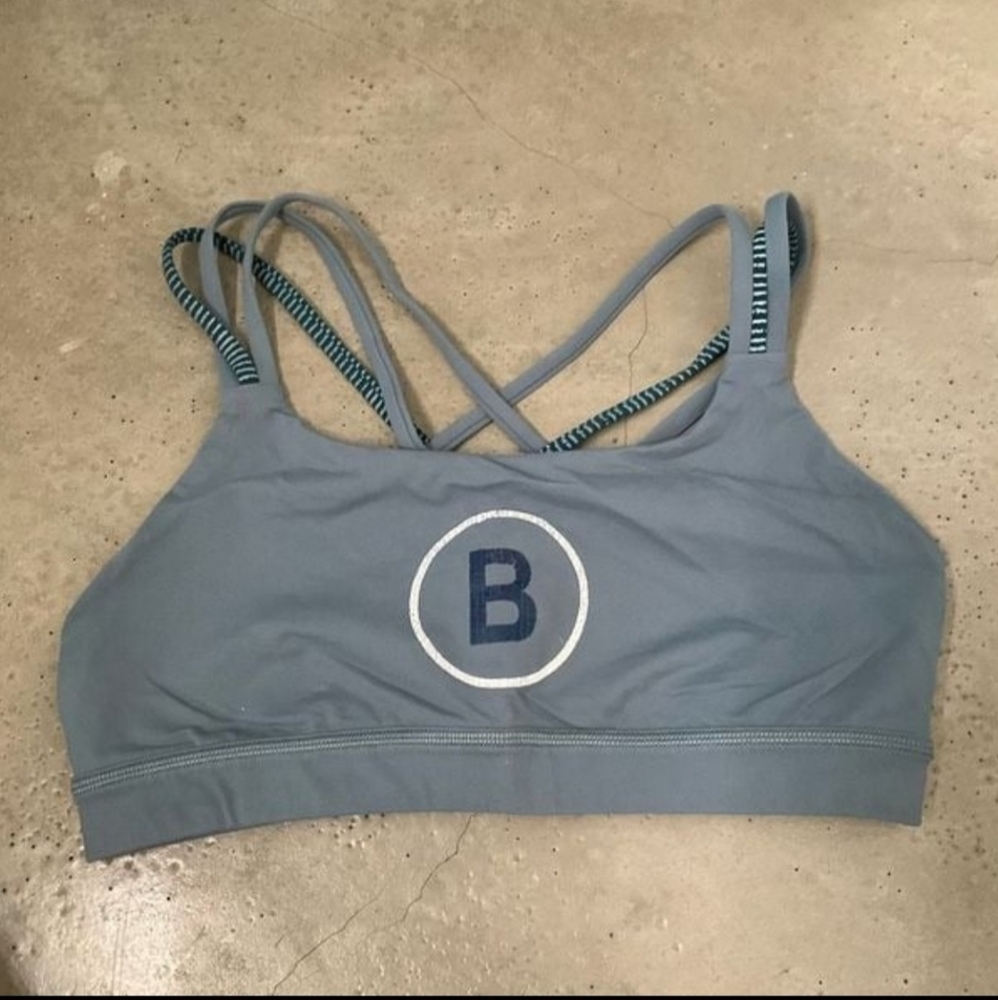 Lululemon Energy Sports Bra Steel Blue ** Size 8 ** GUC!!